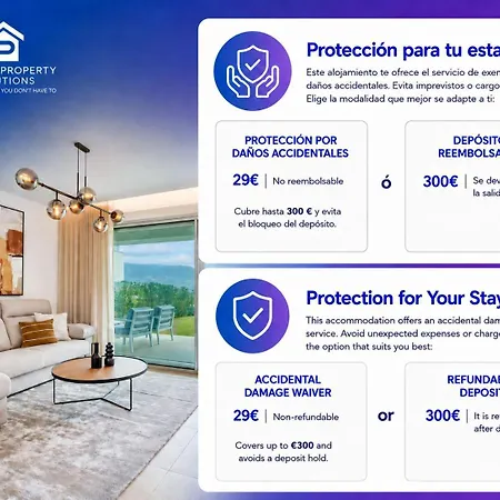 Apartmán San Pedro Dora Maar - Pool, Gym & Garage *